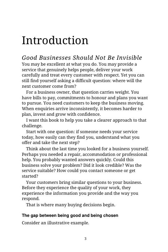 Book preview: Introduction page